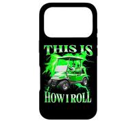 This Is How I Roll Funny Golf Cart Graphic Bootleg Case for iPhone 17 Pro