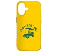 This Is How I Roll Funny Golf Cart Humor Design Case for iPhone 17