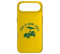 This Is How I Roll Funny Golf Cart Humor Design Case for iPhone Air