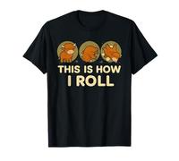 This is How I Roll Funny Highland Cow, Retro Western T-Shirt