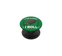 This is How I Roll Funny Rollie Pollie Kawaii Isopods PopSockets Adhesive PopGrip