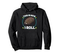 This is How I Roll Funny Rollie Pollie Kawaii Isopods Pullover Hoodie