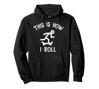This is How I Roll Funny Skateboarding Pullover Hoodie
