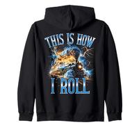 This is How I Roll Funny Train Lover Bootleg Trainspotting Zip Hoodie