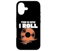 This Is How I Roll Funny Vinyl Record Case for iPhone 17