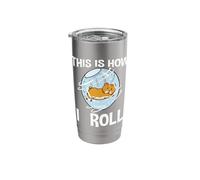 This is How I Roll Hamster Rodent Pet Lover Campbell's Dwarf Stainless Steel Insulated Tumbler