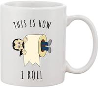 This is How I Roll in Toilet Paper Ceramic Mug Stella