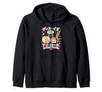 This Is How I Roll Japanese Food Sashimi Roll Funny Sushi Zip Hoodie