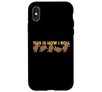 This Is How I Roll Kiwi Bird Funny New Zealand Bird Case for iPhone X/XS