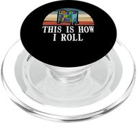 This Is How I Roll Library Book Reading Librarian PopSockets PopGrip for MagSafe