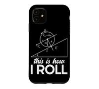 This Is How I Roll Math Formula Geometry Teacher Math Lover Case for iPhone 11