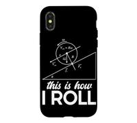 This Is How I Roll Math Formula Geometry Teacher Math Lover Case for iPhone X/XS