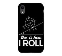 This Is How I Roll Math Formula Geometry Teacher Math Lover Case for iPhone XR