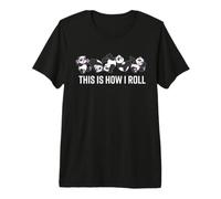 This is How I Roll Panda Gifts for Women Men Kids Premium T-Shirt