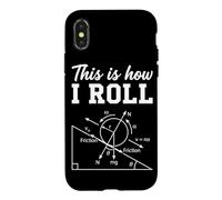 This Is How I Roll Physics Formula Science Teacher Nerd Math Case for iPhone X/XS