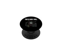 This Is How I Roll Physics Formula Science Teacher Nerd Math PopSockets Adhesive PopGrip