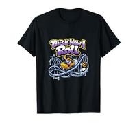 This is How I Roll Plumber Pipe Roller Coaster Pun T-Shirt