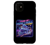 This Is How I Roll Retro Synthwave Train 80s Vaporwave Case for iPhone 11
