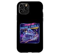This Is How I Roll Retro Synthwave Train 80s Vaporwave Case for iPhone 11 Pro