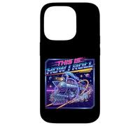 This Is How I Roll Retro Synthwave Train 80s Vaporwave Case for iPhone 14 Pro