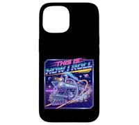 This Is How I Roll Retro Synthwave Train 80s Vaporwave Case for iPhone 15