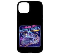 This Is How I Roll Retro Synthwave Train 80s Vaporwave Case for iPhone 15 Plus