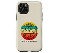This is How I Roll Retro Vintage D20 Dice RPG Gamer G ase for iPhone 11 Pro