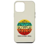 This is How I Roll Retro Vintage D20 Dice RPG Gamer G ase for iPhone 12 Pro Max