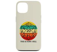 This is How I Roll Retro Vintage D20 Dice RPG Gamer G ase for iPhone 13