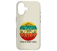 This is How I Roll Retro Vintage D20 Dice RPG Gamer G ase for iPhone 17
