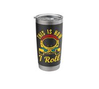 This is How I Roll | Skateboarding Stainless Steel Insulated Tumbler