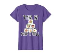 This Is How I Roll Sushi Lover Seafood Japan Food Gift Tee T-Shirt