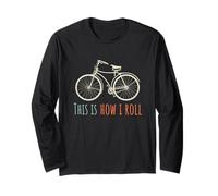 This is How I Roll Vintage Bicycle Long Sleeve T-Shirt