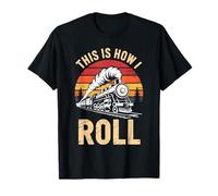 This Is How I Roll Vintage Railroad Train Conductor Railway T-Shirt