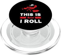 This is how I roll - zero turn riding lawn mower image PopSockets PopGrip for MagSafe