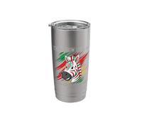 This is How Long My Tolerance People Lasts Zebra Lover Stainless Steel Insulated Tumbler