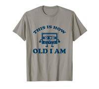 This is How Old I Am - Music Cassette Tape T-Shirt