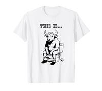 This is Literal Bull Pun Graphic Value Graphic T-Shirt