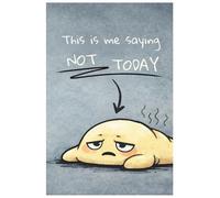 This Is Me Saying No - Lazy Dumpling Journal | Tired Introvert Notebook | Sarcastic Humor | 6 x 9 Inches | 60 Pages | Please Have Mercy | I Want to Sleep