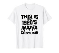 This is my 1920's Mafia Costume - Halloween Mafia T-Shirt