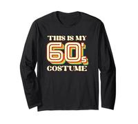 This is My 60s Retro Halloween Costume Long Sleeve T-Shirt