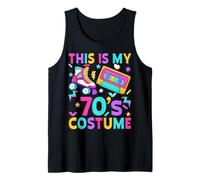 This is My 70s Costume Cassette Tape Mixtape Era 1970s Style Tank Top