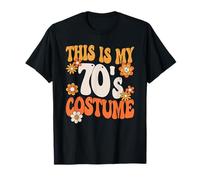 This Is My 70's Costume Peace 70s Party Outfit Groovy Hippie T-Shirt