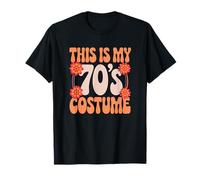 This Is My 70's Costume Peace 70s Party Outfit Groovy Hippie T-Shirt