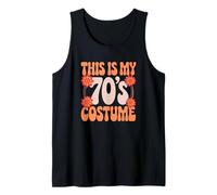 This Is My 70's Costume Peace 70s Party Outfit Groovy Hippie Tank Top