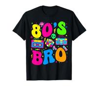 This Is My 80s Bro 80's 90's Theme Party Outfit 80s Costume T-Shirt