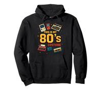This Is My 80's Costume Bold Retro Party Design Pullover Hoodie
