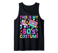 This is My 80's Costume Cassette Tape Nostalgia 1980s Style Tank Top
