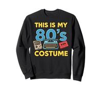 This Is My 80's Costume Classic Old School Graphic Sweatshirt