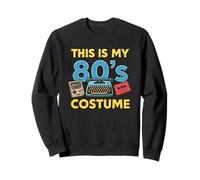 This Is My 80's Costume Classic Old School Throwback Vibe Sweatshirt